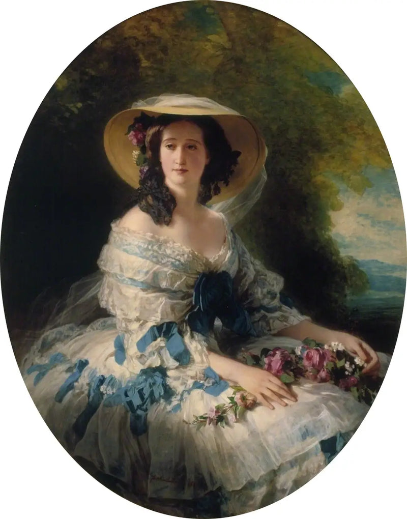Retrato de la emperatriz Eugenia - Franz Xaver Winterhalter