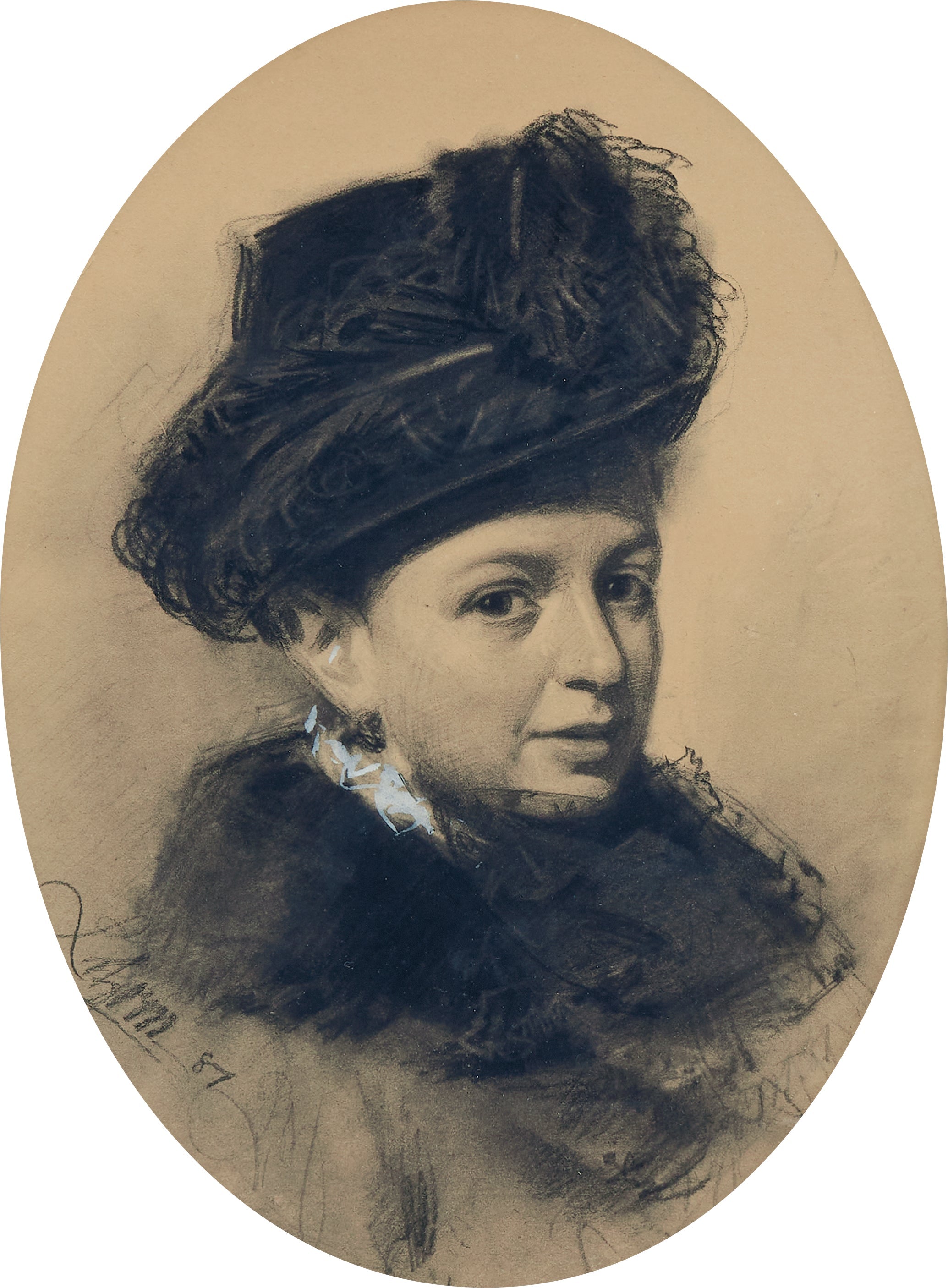 Portrait de Lisen Samson - Anders Zorn - Alpha Reproduction