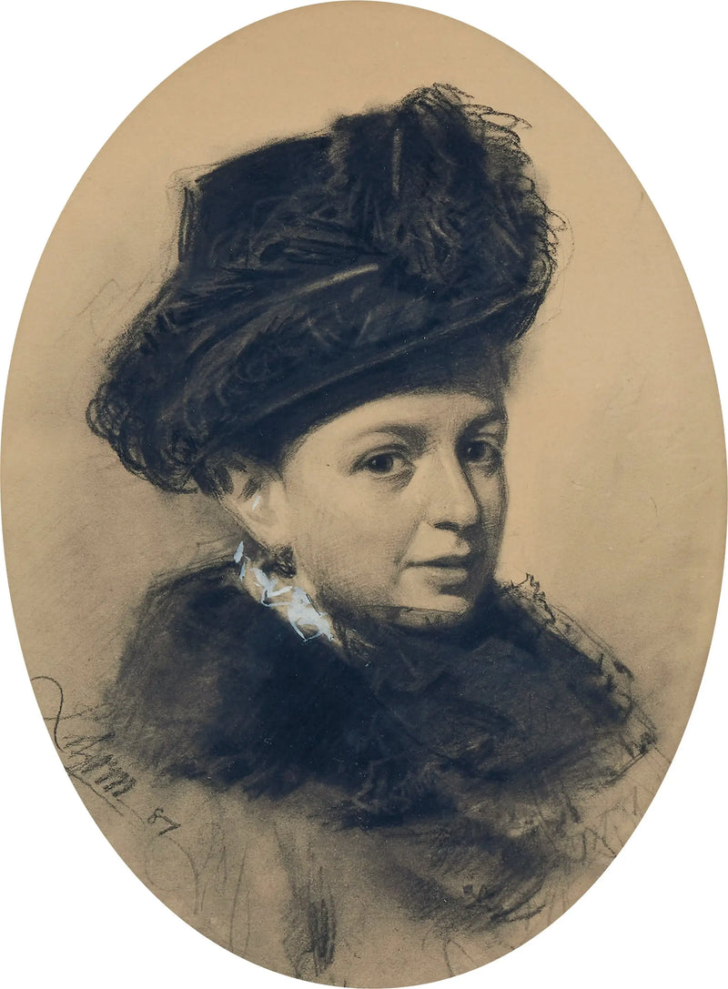 Retrato de Lisen Samson - Anders Zorn