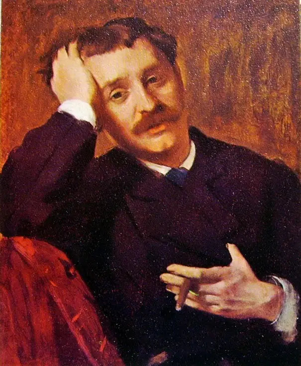 Retrato de Lorenzo Pagans - Edgar Degas