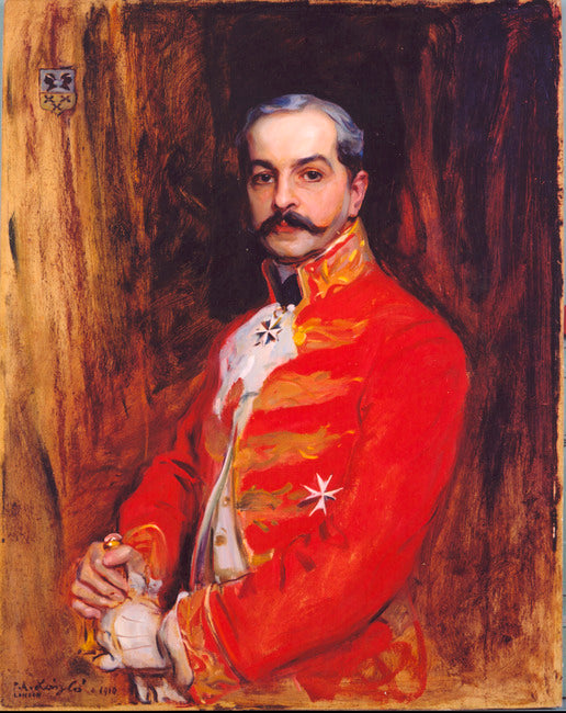 Retrato de Louis Antoine van Loon (1862-1953) - Philip de Laszlo