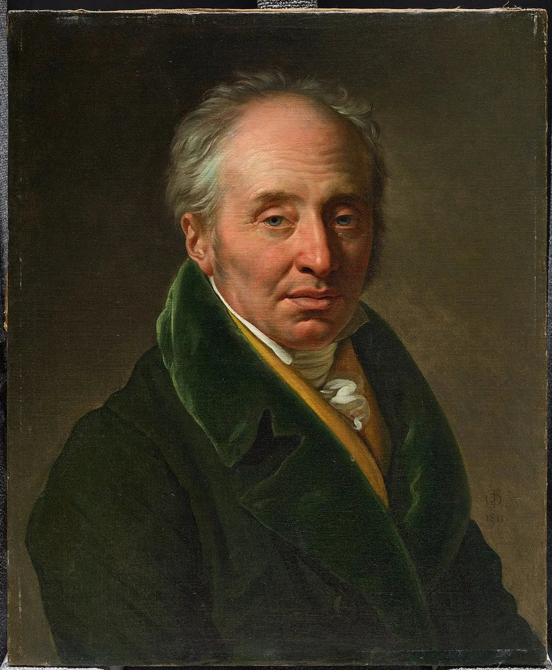 Retrato de Louis-Charles Balzac - Anne-Louis Girodet