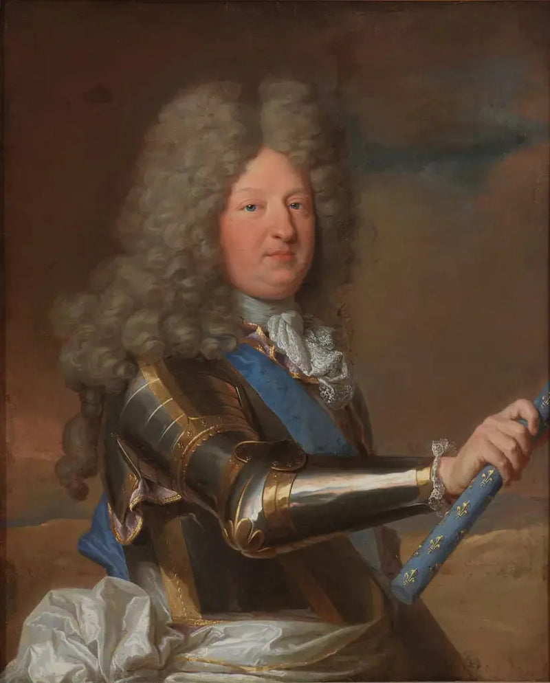 Retrato de Luis de Francia, Gran Delfín (1661-1711) - Hyacinthe Rigaud