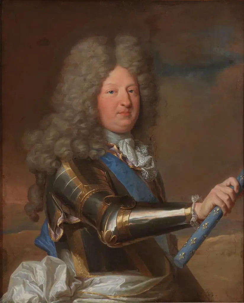 Retrato de Luis de Francia, Gran Delfín (1661-1711) - Hyacinthe Rigaud