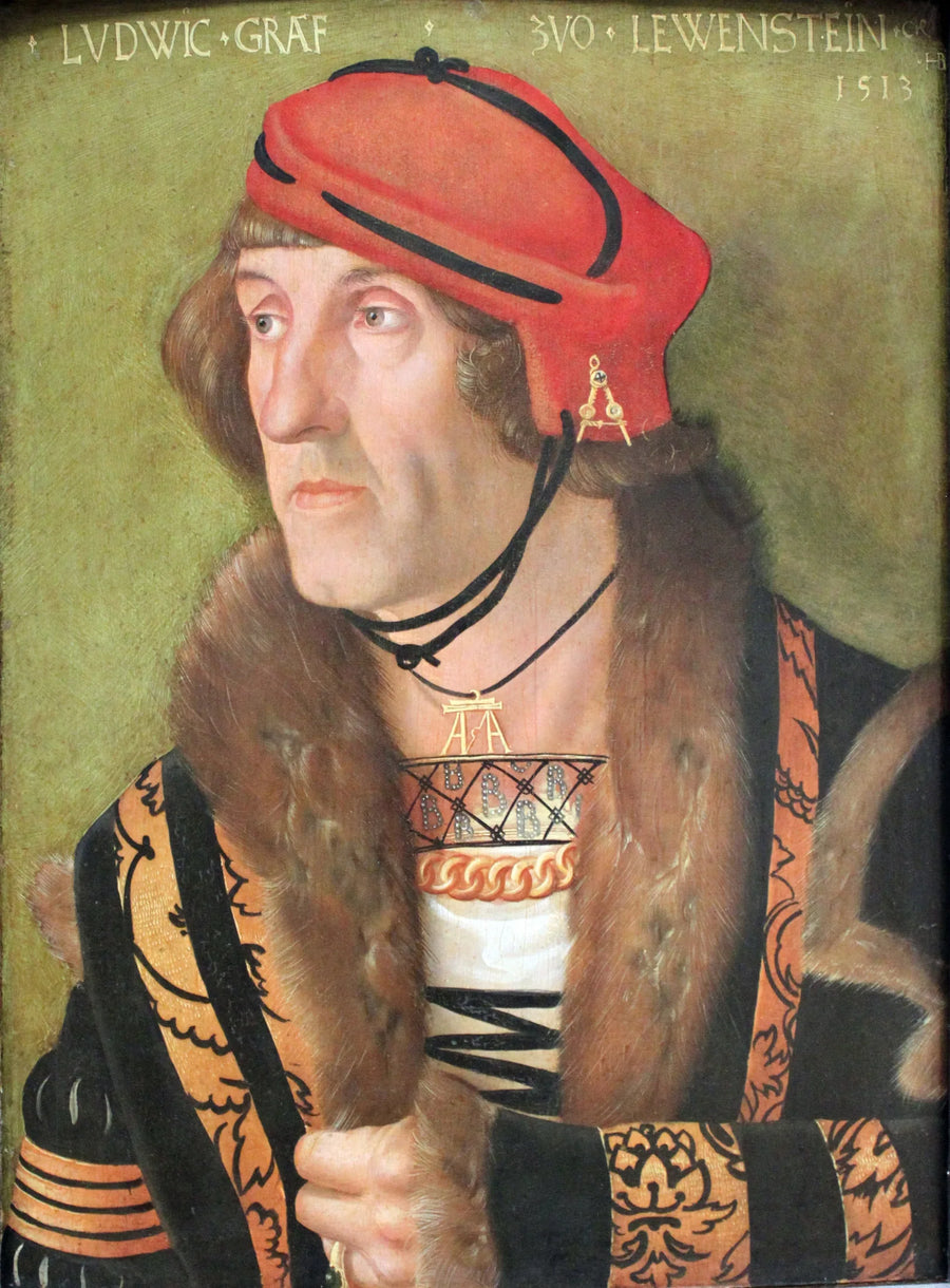 Retrato de Luis I, conde de Löwenstein - Hans Baldung Grien