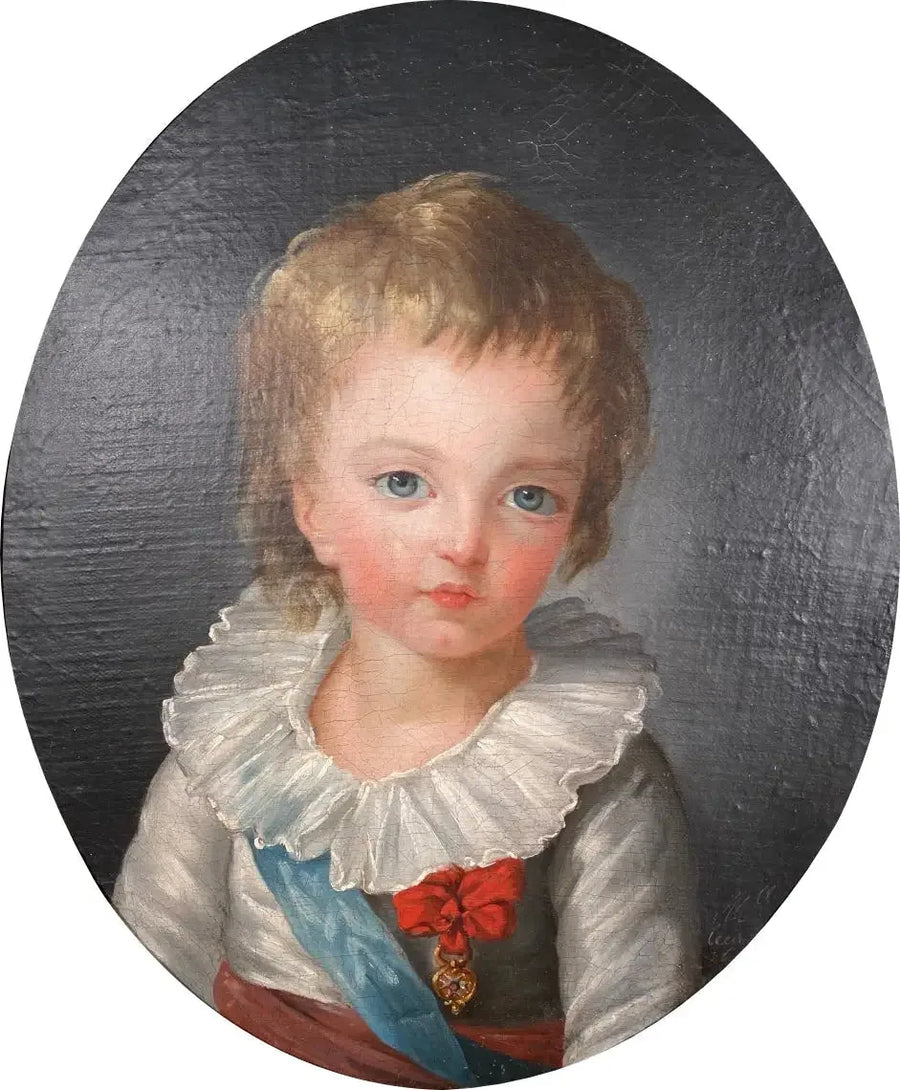 Retrato de Luis José, delfín de Francia - Marie-Guillemine Benoist
