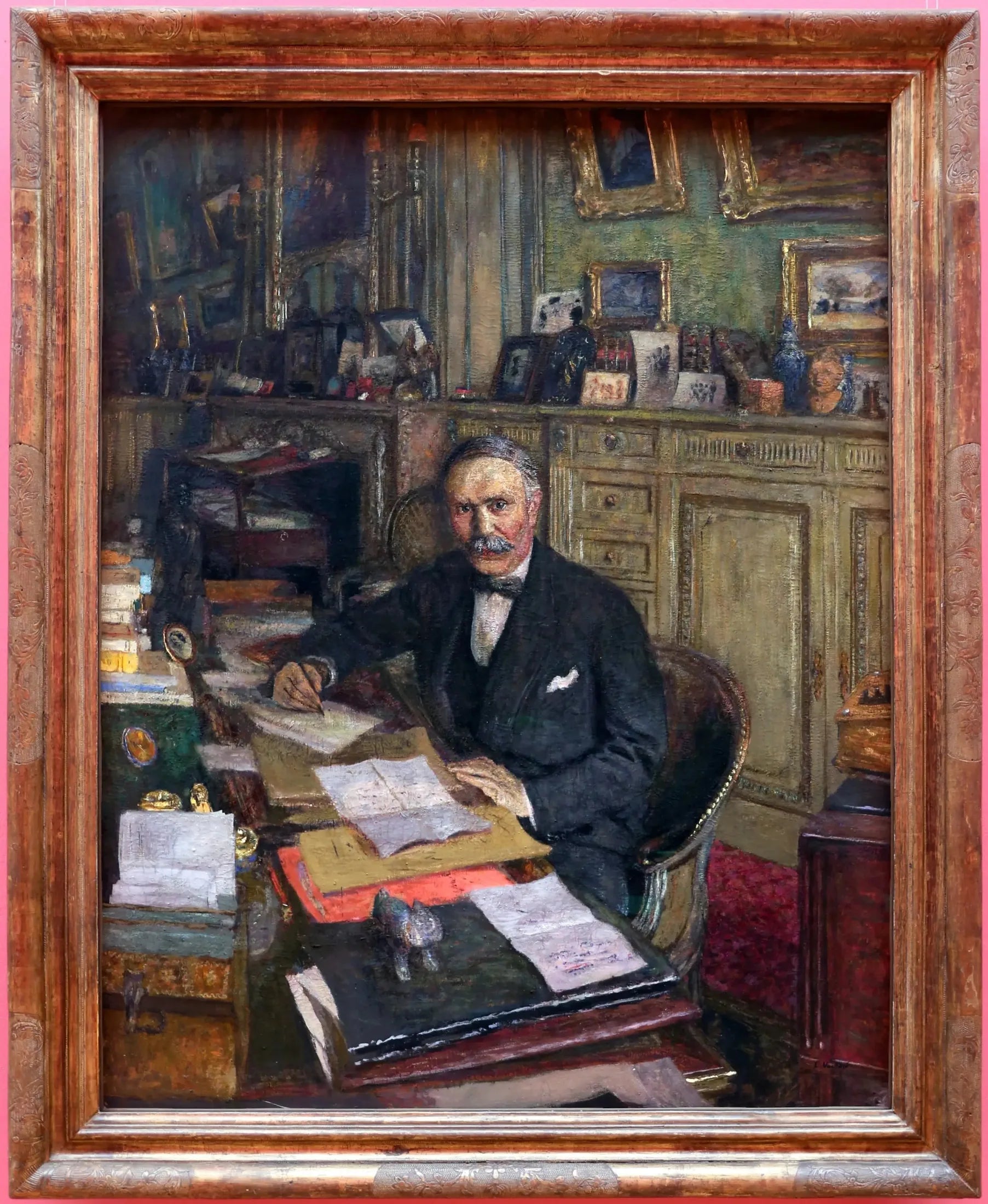 Portrait de Louis Loucheur - Édouard Vuillard image 1 copie de tableau peinte à la main