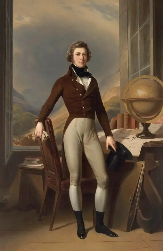Retrato de Luis Felipe de Orleans, duque de Chartres, (futuro rey Luis Felipe) en Reichenau - Franz Xaver Winterhalter