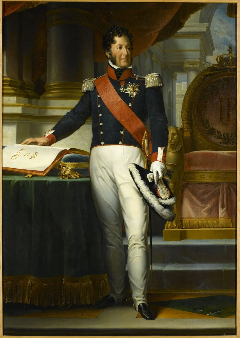 Retrato de Luis Felipe I - François Gérard