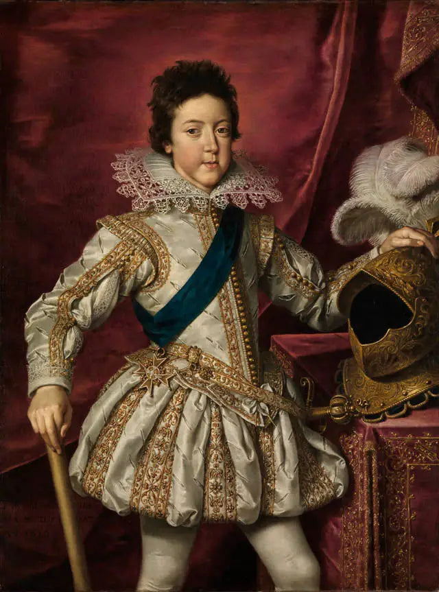 Retrato de Luis XIII - Frans Pourbus el Joven