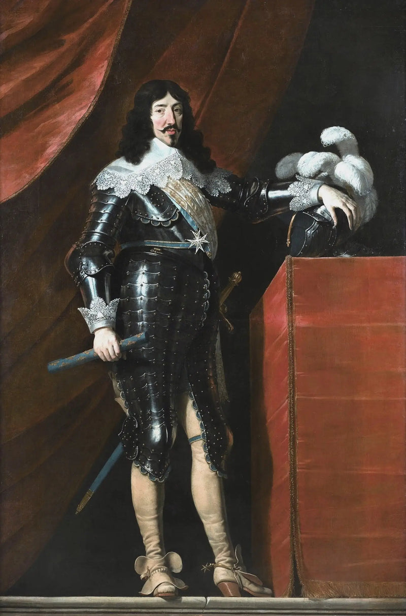 Retrato de Luis XIII - Philippe de Champaigne
