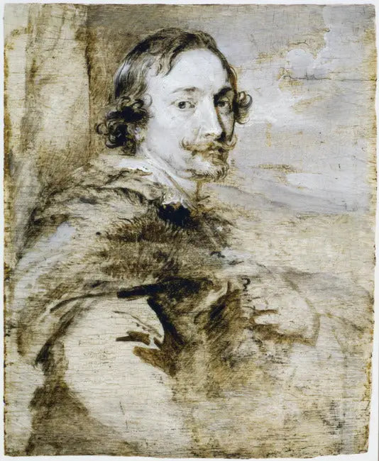 Retrato de Lucas van Uffel o Daniel Nys - Antoine van Dyck