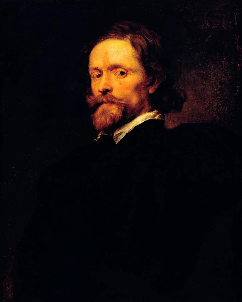 Retrato de Lucas Vorsterman el Viejo - Antoine van Dyck
