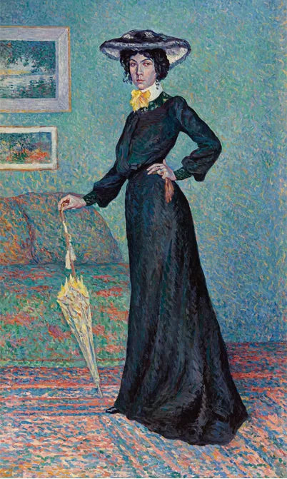 Retrato de Lucie Cousturier - Maximilien Luce