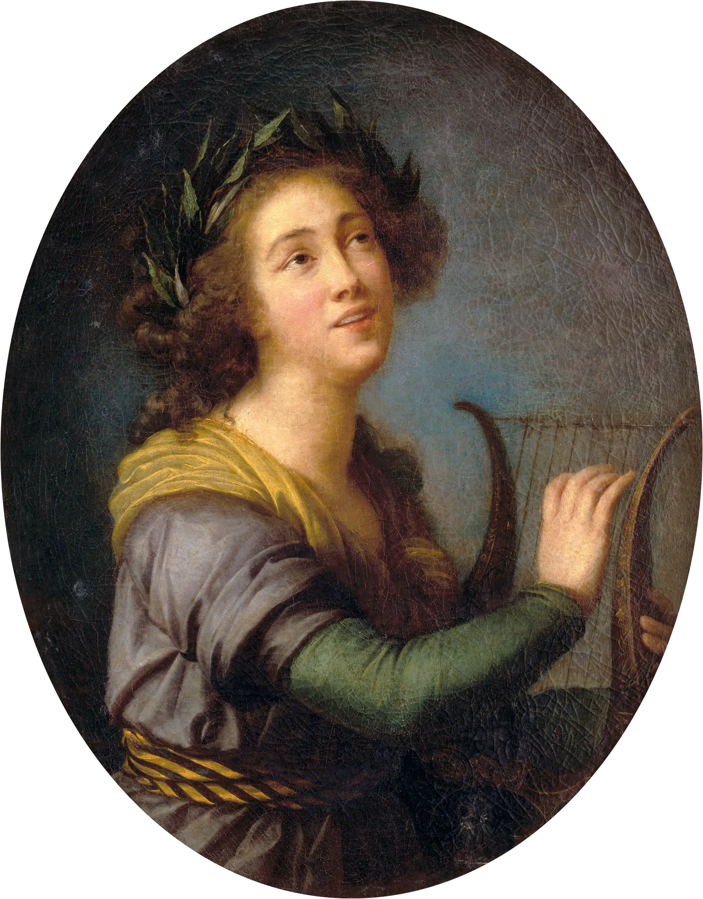 Portrait de Luísa Todi par Élisabeth Louise Vigée-Lebrun - Élisabeth Vigée Le Brun image 1 reproduction artisanale de tableau