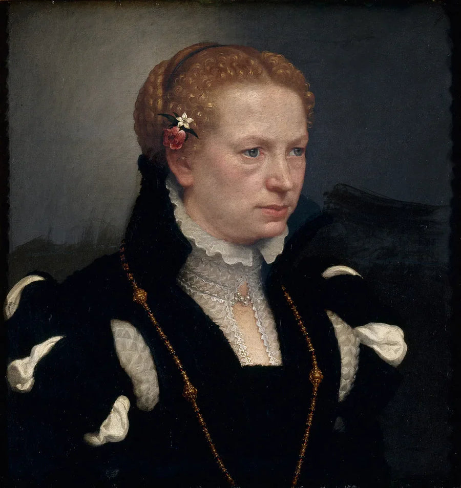 Retrato de Luisa Vertova Agosti - Giovanni Battista Moroni