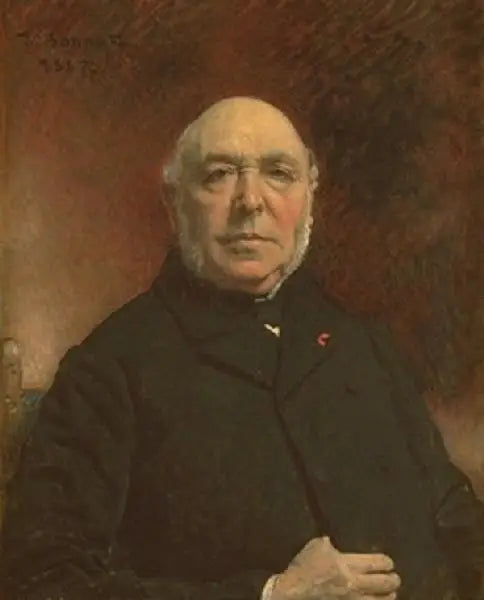 Retrato de M. Delarue, arquitecto - Léon Bonnat
