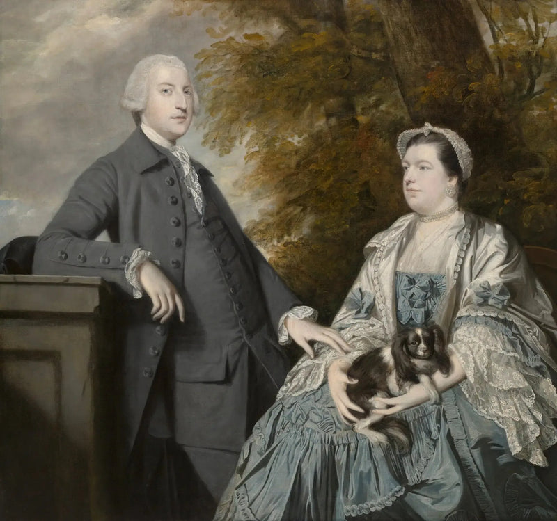 Retrato de Sr. y Sra. Godfrey Wentworth - Joshua Reynolds