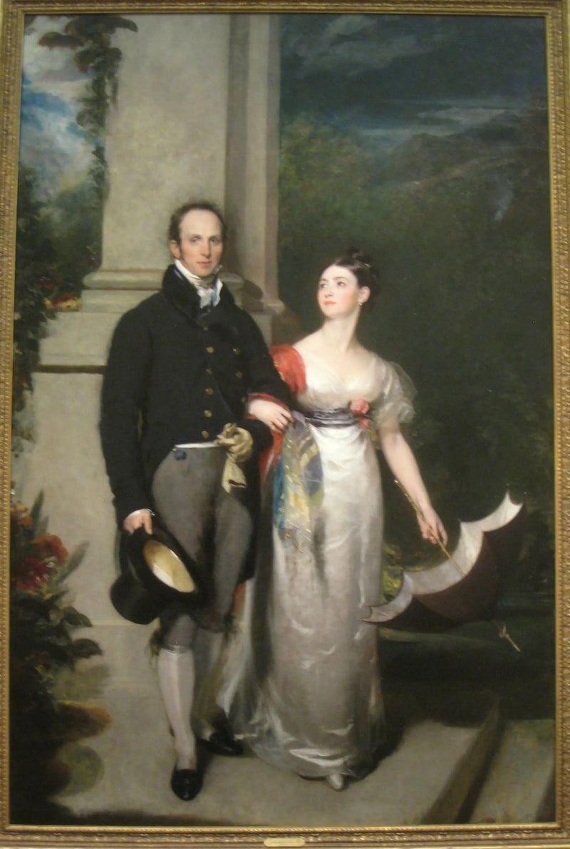 Retrato de Sr. y Sra. James Dunlop - Thomas Lawrence