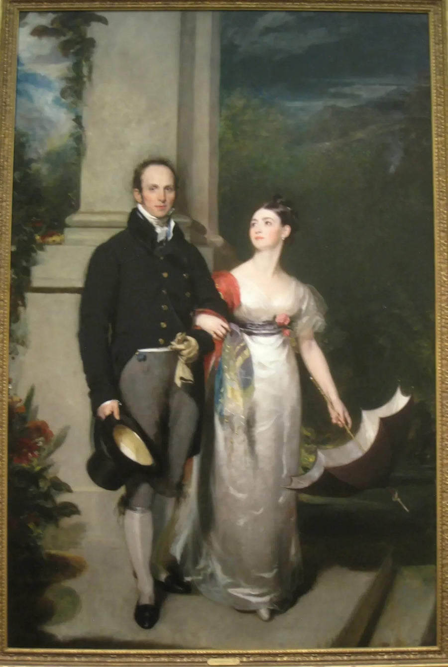 Retrato de Sr. y Sra. James Dunlop - Thomas Lawrence