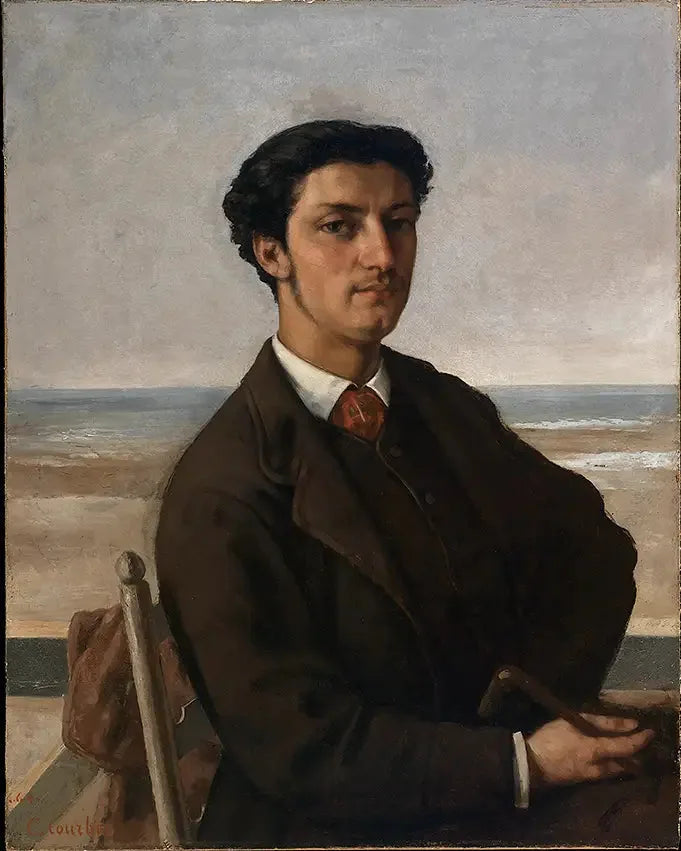 Retrato de M. Nodler, hijo mayor - Gustave Courbet