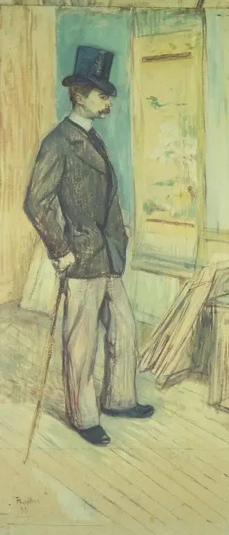 Retrato del Sr. Paul Sescau (Retrato del Sr. Paul Sescau) - Henri de Toulouse-Lautrec