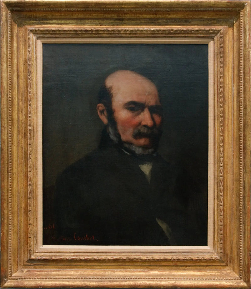 Retrato del Sr. Usquin - Gustave Courbet