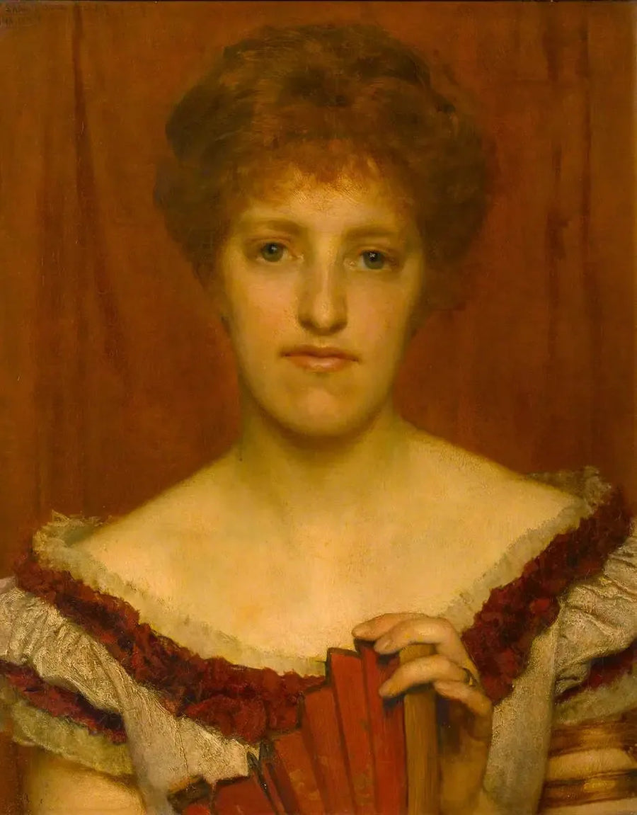 Retrato de mi esposa - Lawrence Alma-Tadema