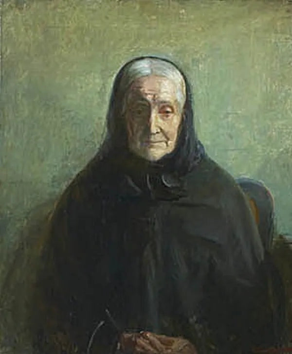 Retrato de mi madre. -Anna Ancher