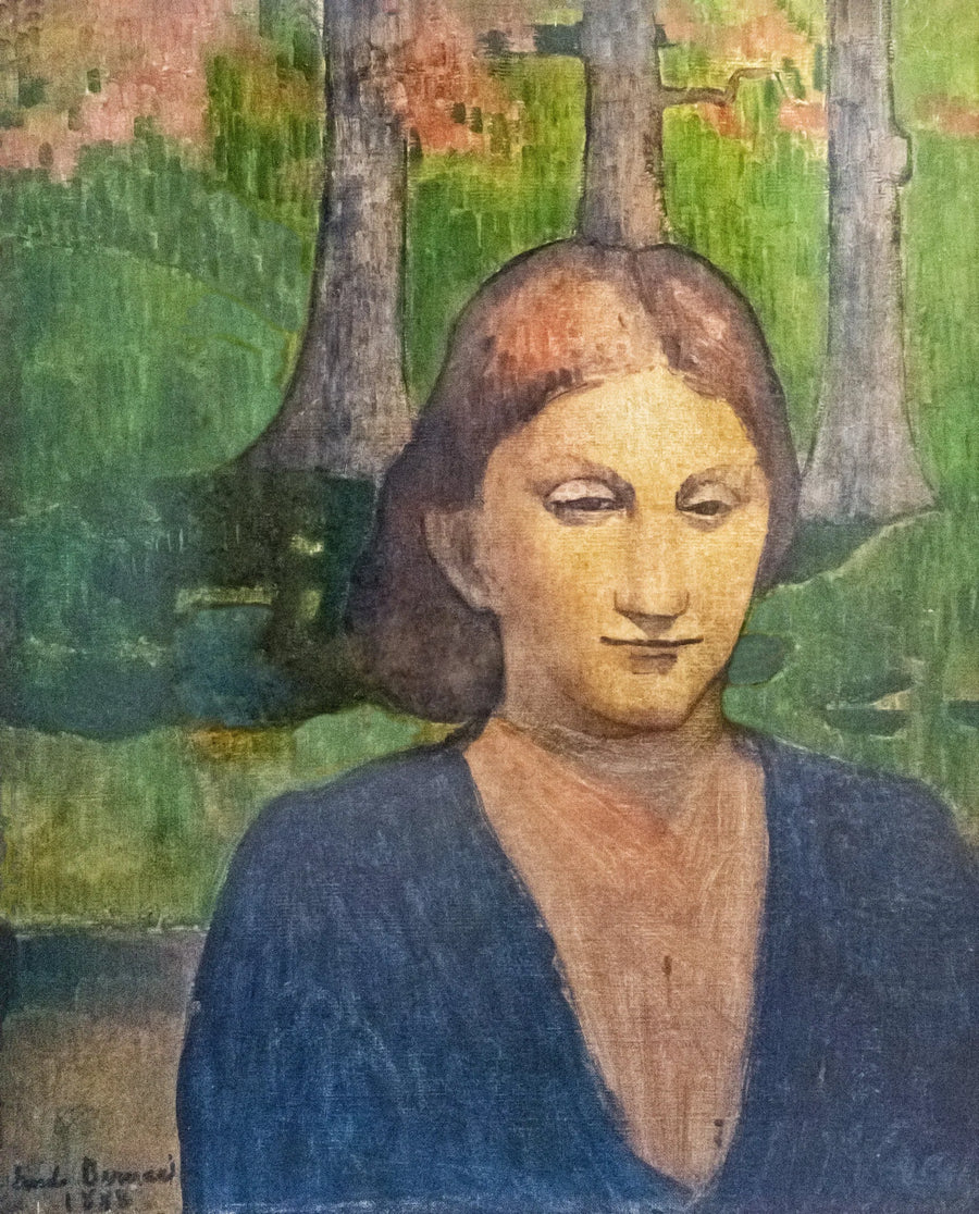 Retrato de mi hermana Madeleine - Émile Bernard