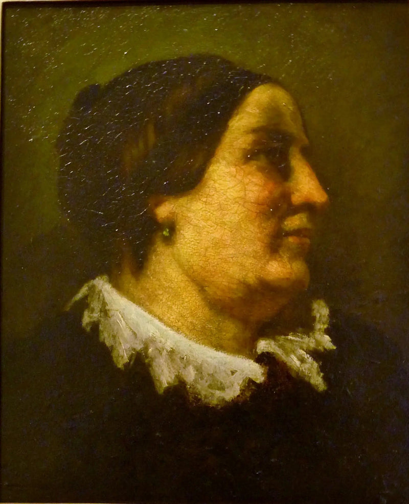Retrato de Madame Andler - Gustave Courbet
