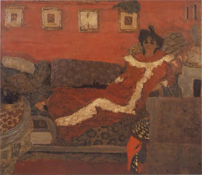 Retrato de Madame Delierre - Édouard Vuillard