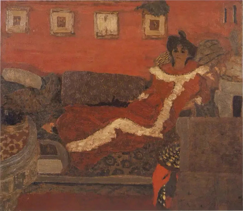 Retrato de Madame Delierre - Édouard Vuillard