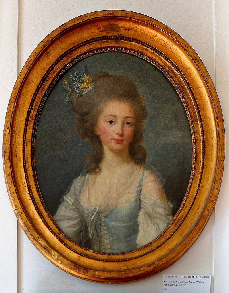 Retrato de Madame du Cluzel - Élisabeth Vigée Le Brun