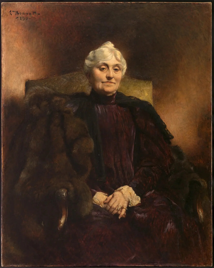 Retrato de Madame Dubernet - Léon Bonnat