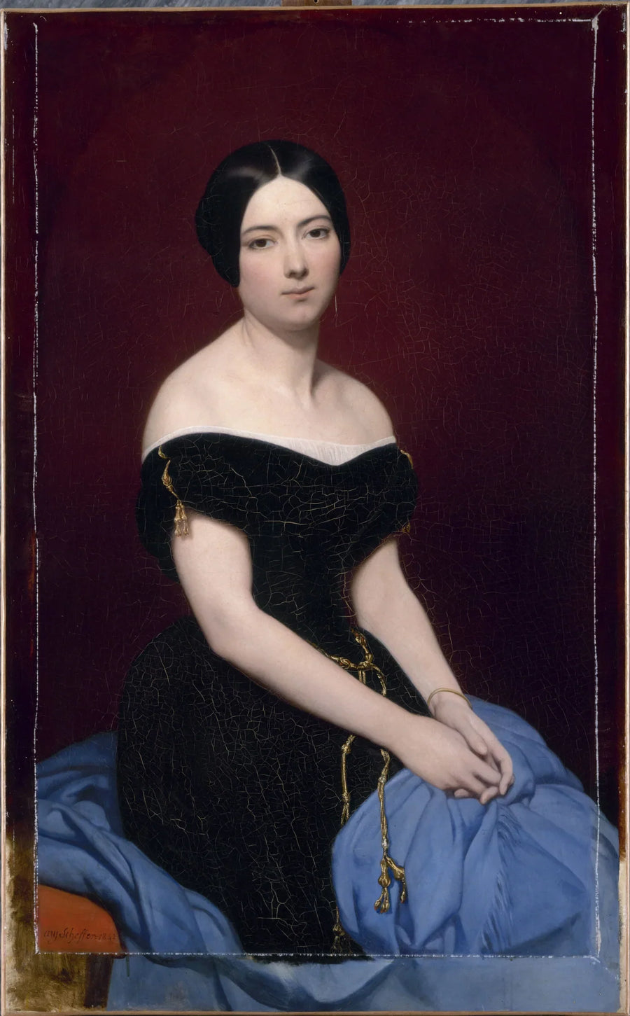 Retrato de Madame Edouard Caillard - Ary Scheffer