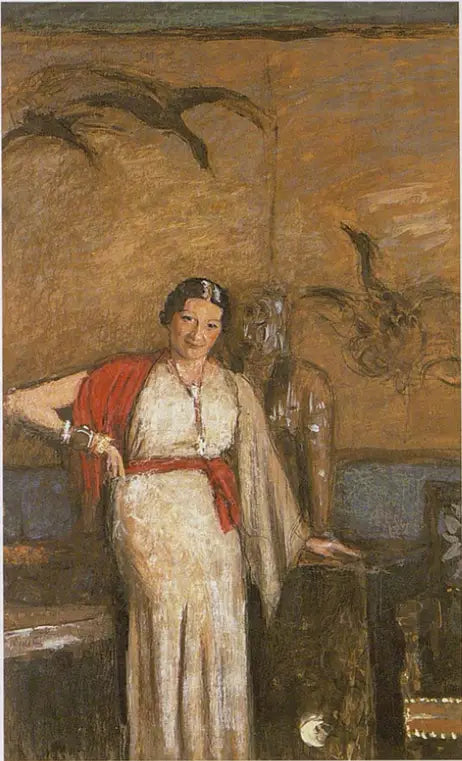 Retrato de Madame Eugène Freyssinet - Édouard Vuillard