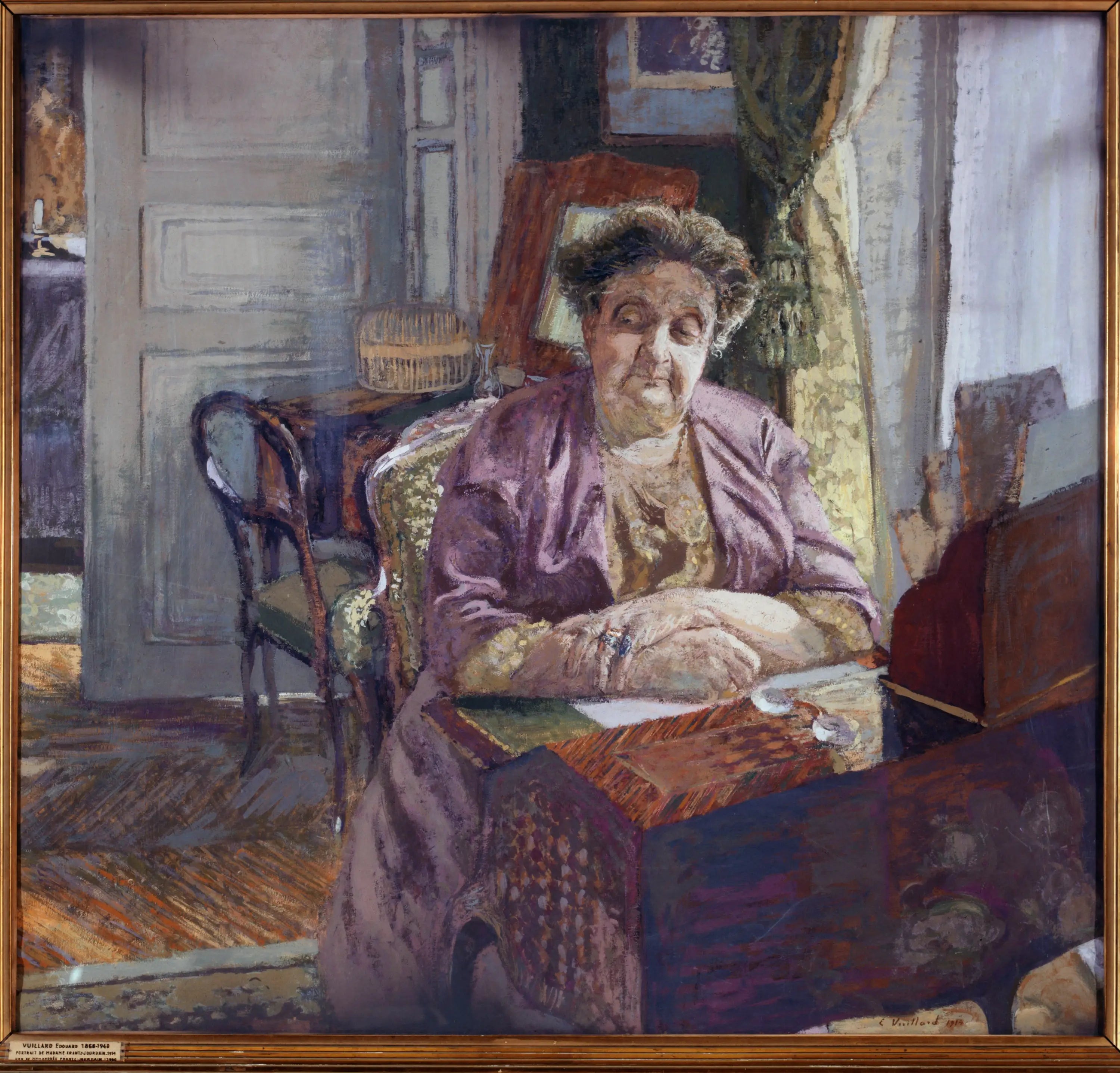 Portrait de Madame Frantz Jourdain - Édouard Vuillard - Alpha Reproduction