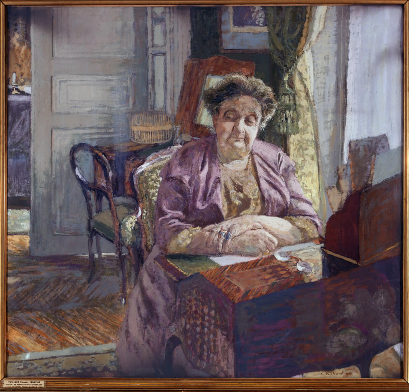 Retrato de Madame Frantz Jourdain - Édouard Vuillard