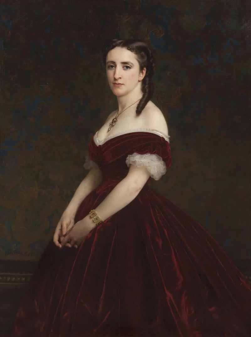 Retrato de Madame la vizcondesa de Chabrol - Bouguereau