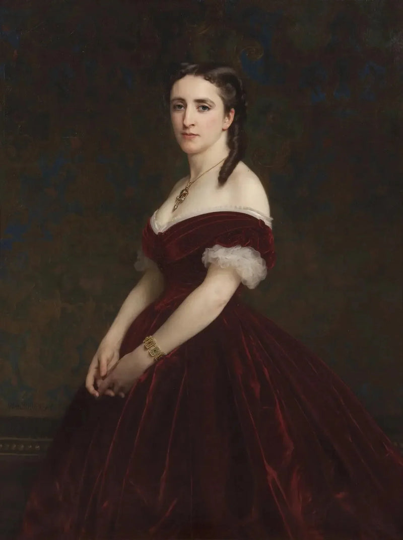 Retrato de Madame la vizcondesa de Chabrol - Bouguereau