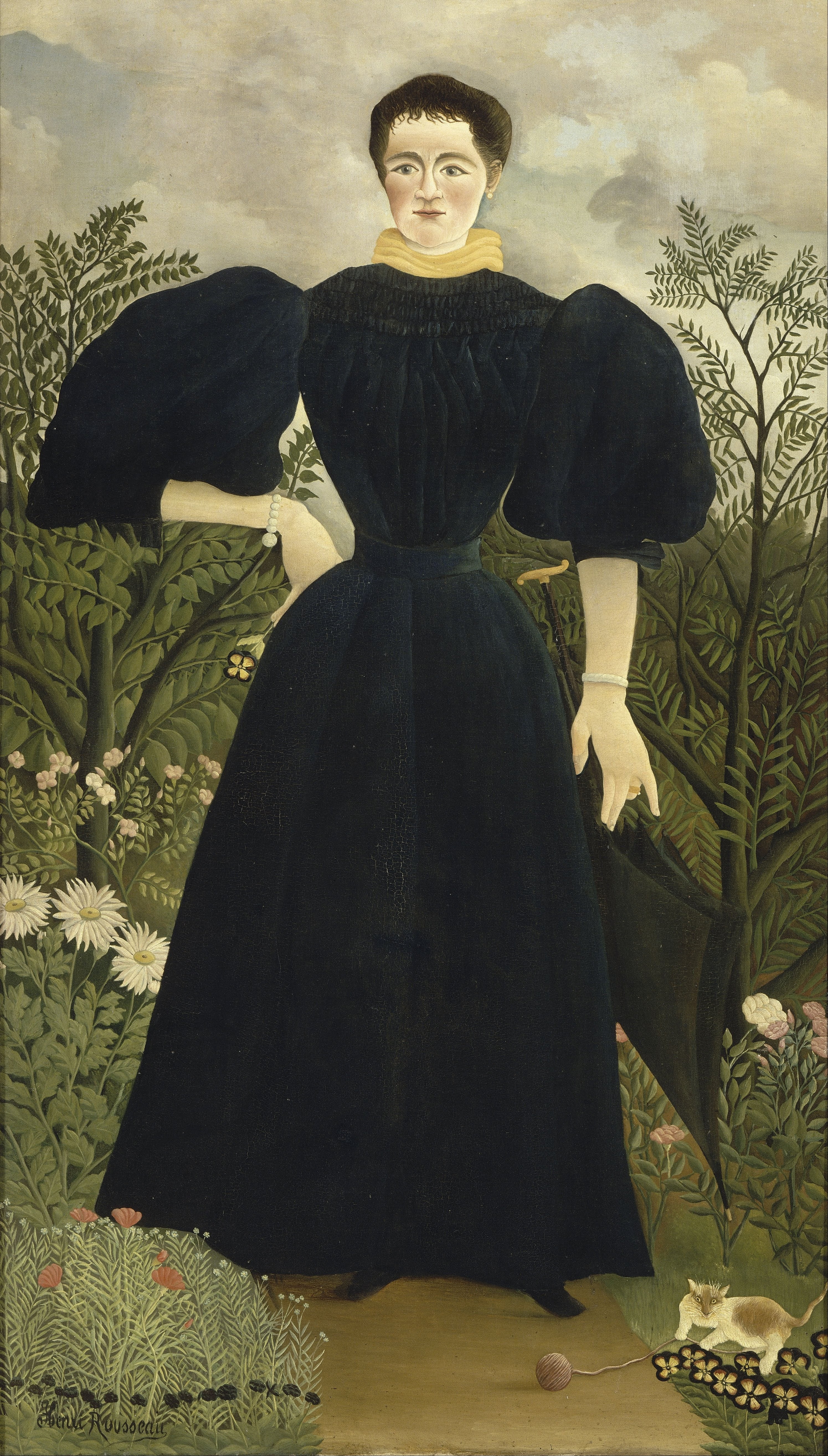 Portrait de Madame M. - Henri Rousseau - Alpha Reproduction