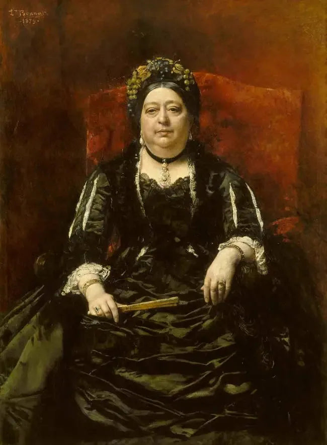 Retrato de Madame Stern - Léon Bonnat