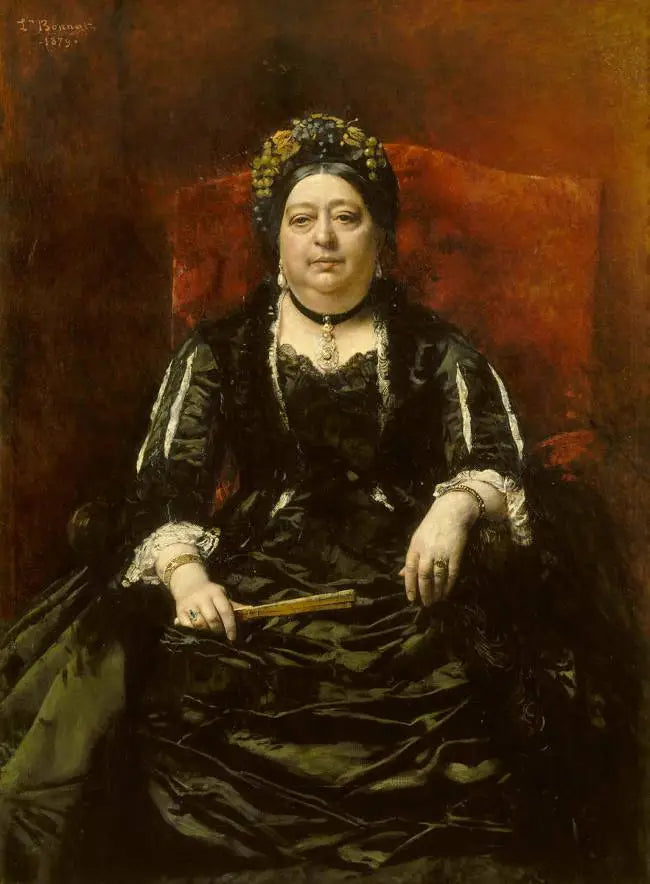Retrato de Madame Stern - Léon Bonnat