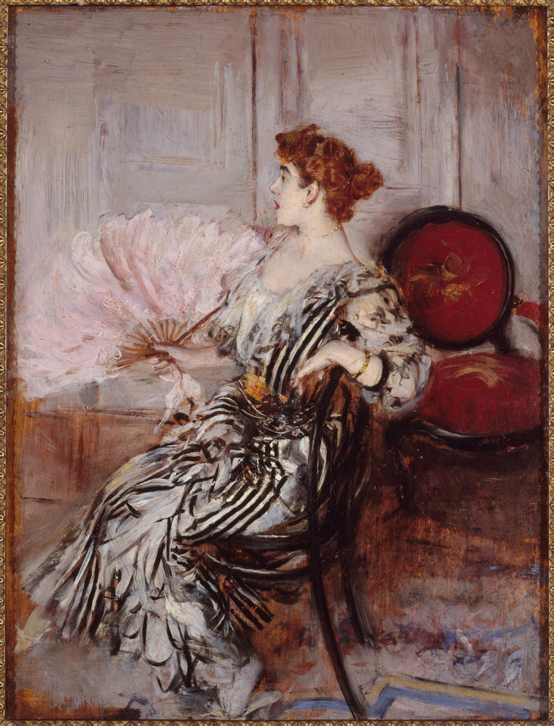Retrato de Madame Torri, bailarina de la Ópera - Giovanni Boldini