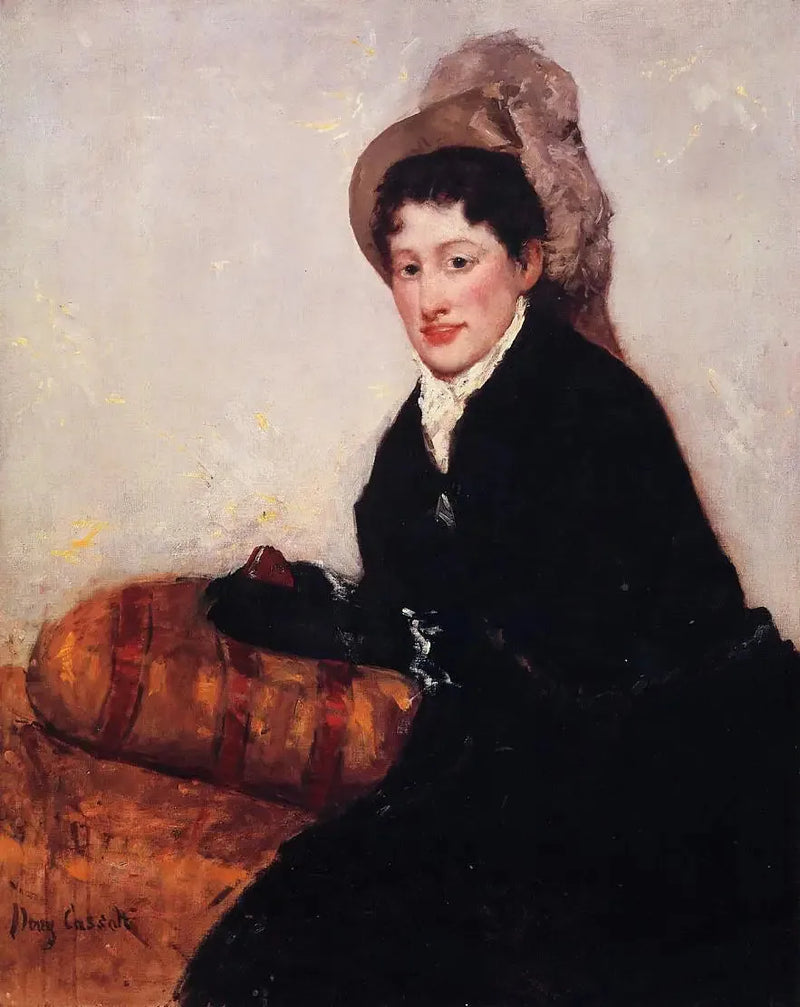 Retrato de Madame X vestida para la mañana - Mary Cassatt