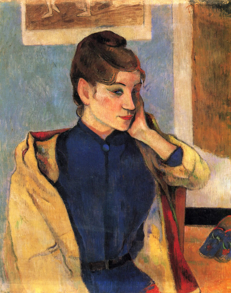 Retrato de Madeleine Bernard - Paul Gauguin