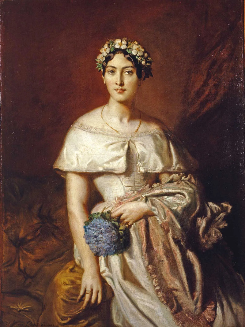 Retrato de la señorita de Cabarrus - Théodore Chassériau