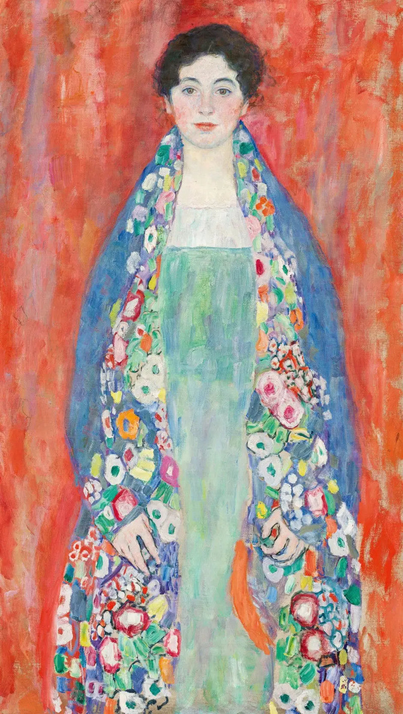 Retrato de la señorita Lieser - Gustav Klimt