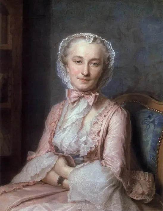 Retrato de la señorita Sallé - Maurice-Quentin de La Tour
